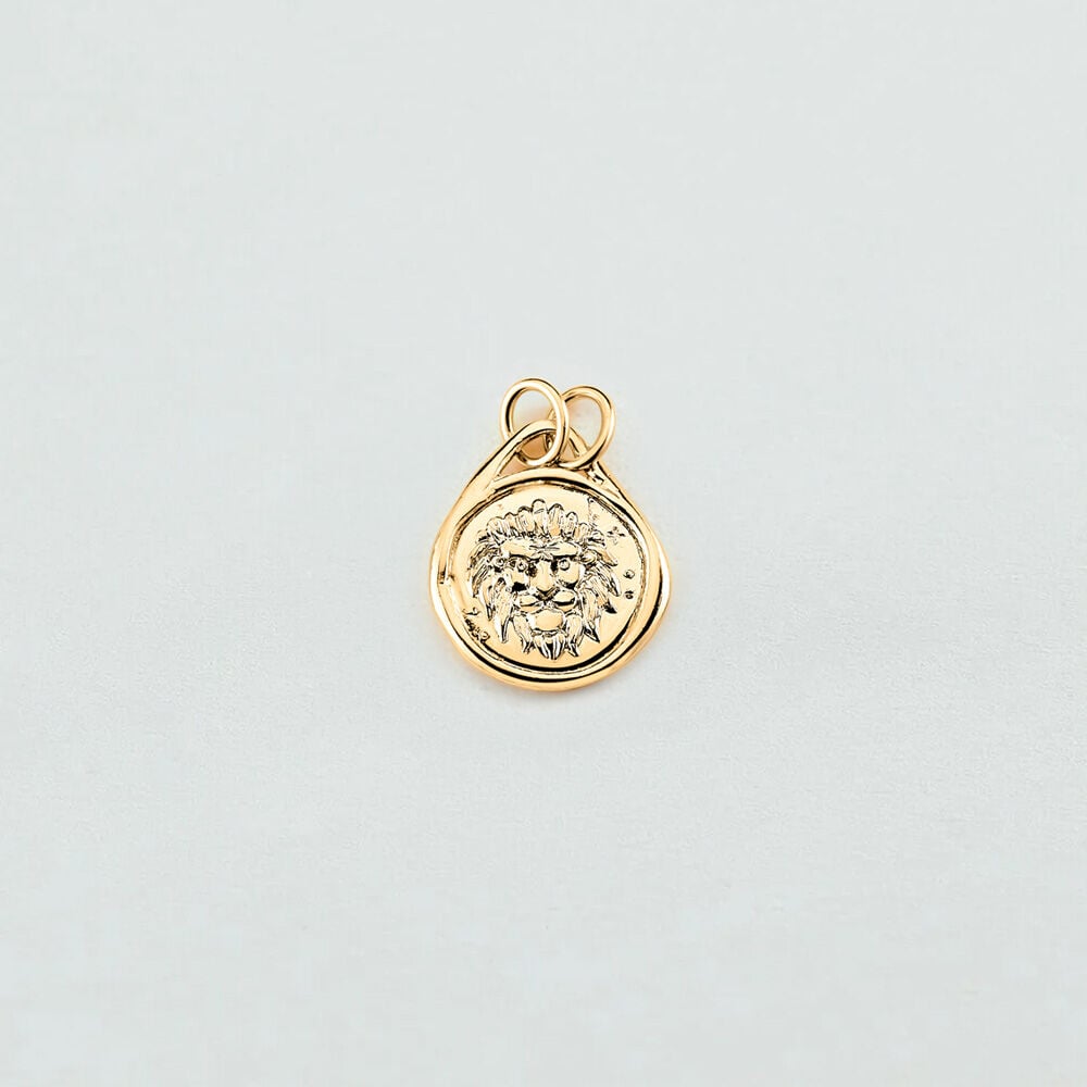 Colgante PEN5TALIASTR - Dorado - signos del zodiaco  | Agatha