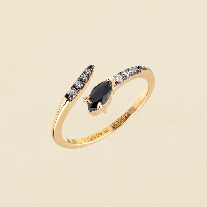 Anillo fino SNAKY - Cristal / Gris - Anillos  | Agatha