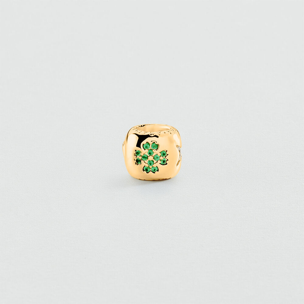 Colgante LUCKY - Multicolor / Oro - Joyas  | Agatha