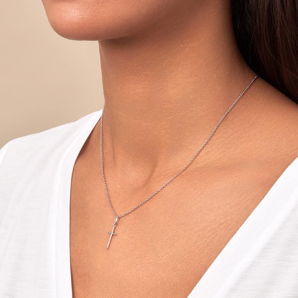 Colgante CROIX - Plata - Outlet  | Agatha