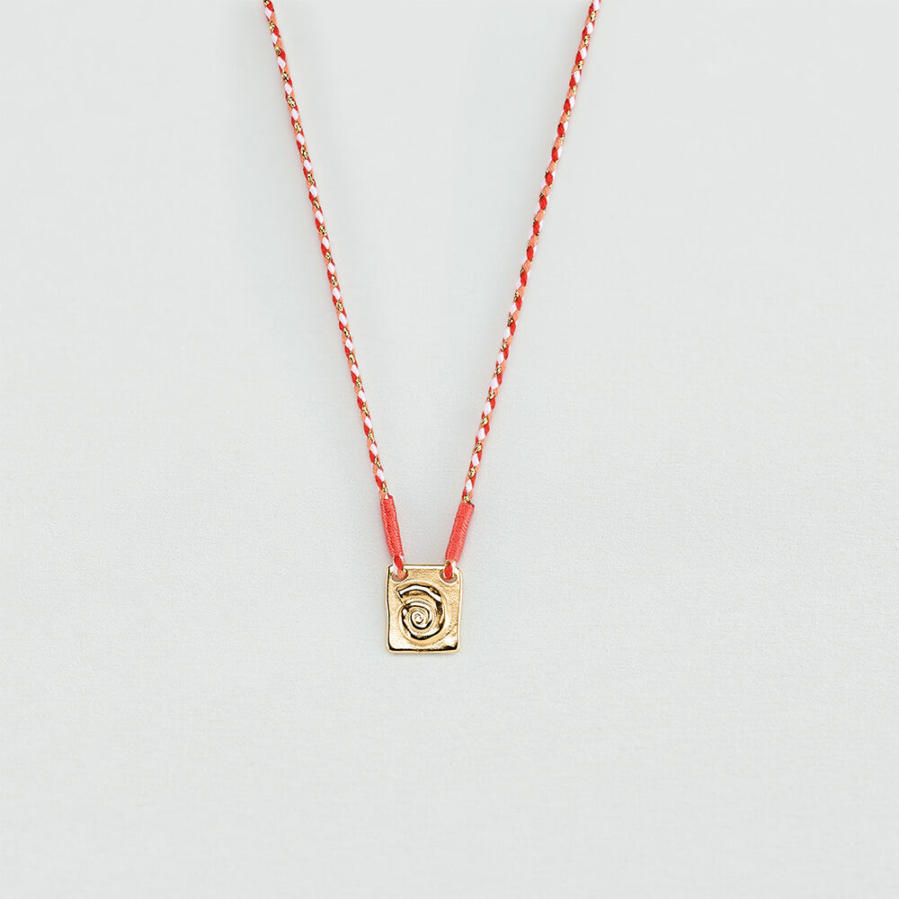 Collar midi TIARE - Multicolor / Oro - Collares  | Agatha