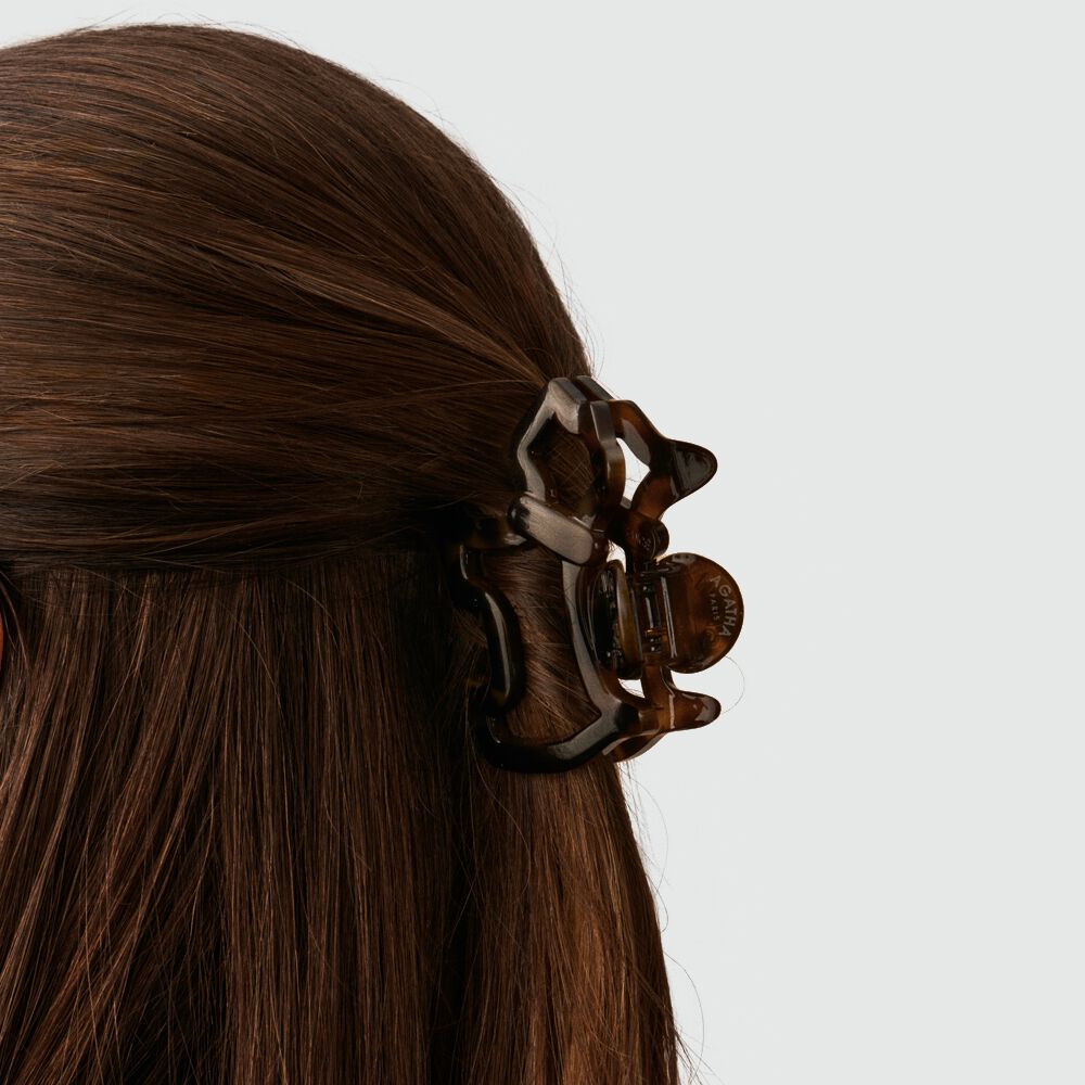 Accesorio pelo SCOTAJOU - Carey Oscuro - Accesorios joyas  | Agatha