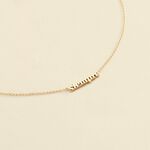 Collar corto SIEMPRE - Dorado - Collares  | Agatha
