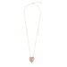 Collar largo BEAT - Rosa Cuarzo - Collares  | Agatha