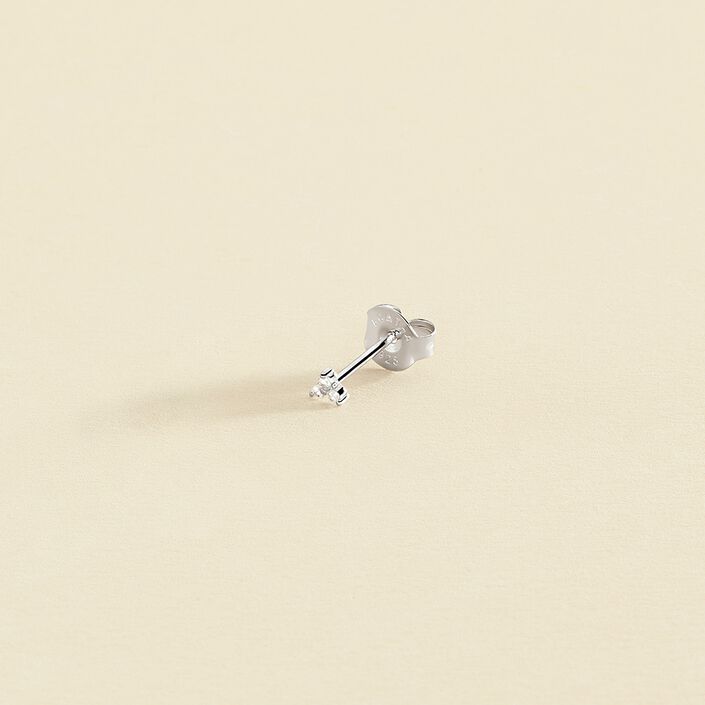 Piercing mini MINPUNTA - Cristal / Plateado - Piercings  | Agatha