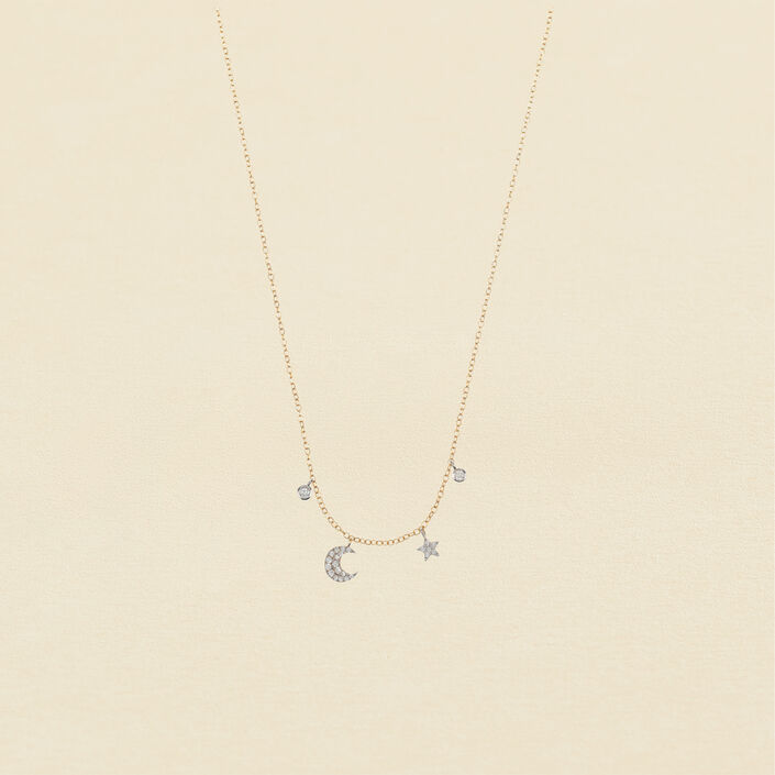 Collar corto SARA - Plata / Oro - Collares  | Agatha