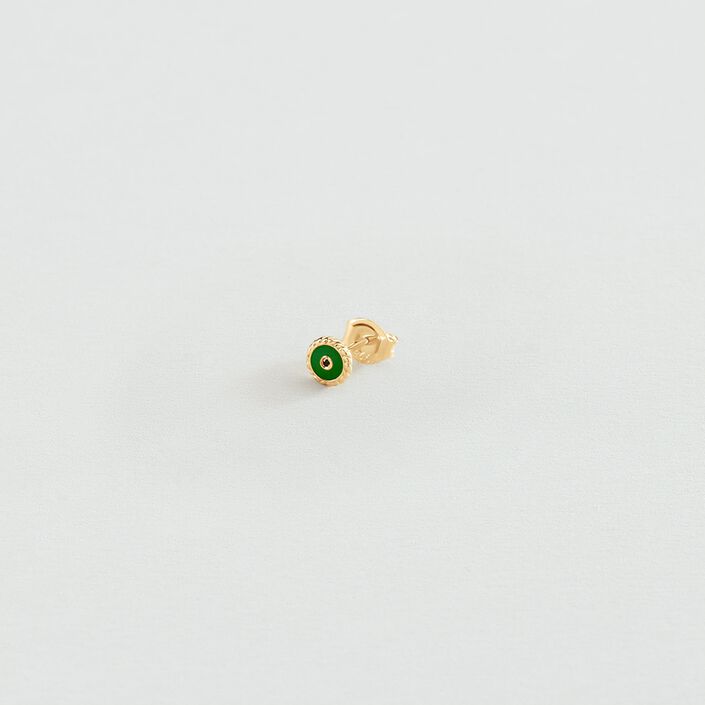 Piercing mini MIX& MATCH - Verde / Oro - Piercings  | Agatha