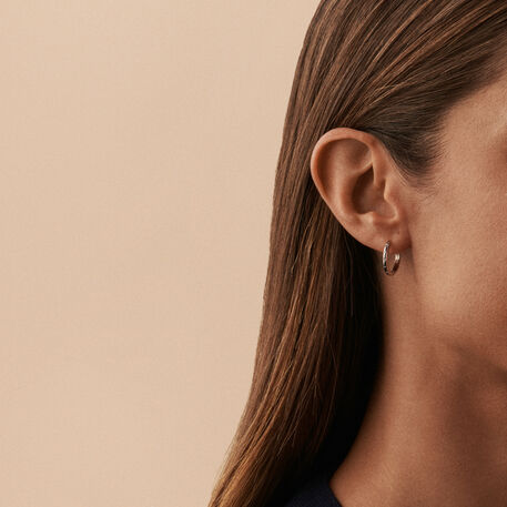Criollas ALIANZA - Cristal / Plateado - Pendientes  | Agatha