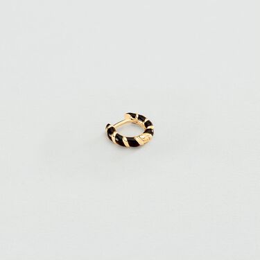 Piercing criolla MIX& MATCH - Negro / Oro - Piercings  | Agatha