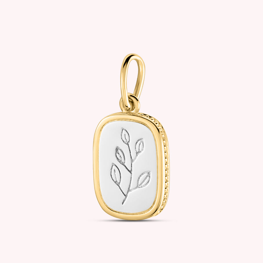 Colgante BRANCHE - Plata / Oro - Joyas  | Agatha