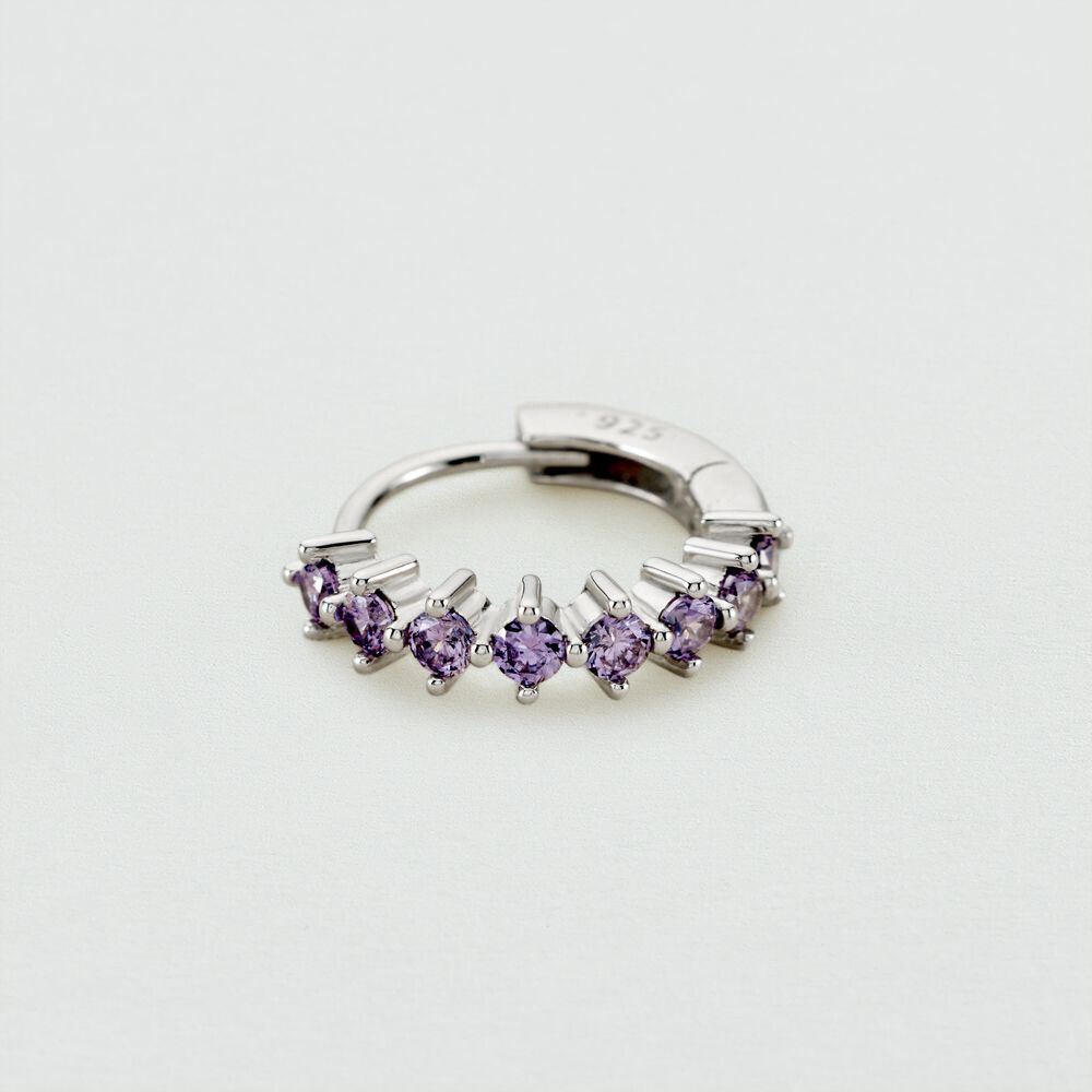 Piercing criolla RADIANTE - Lila -   | Agatha