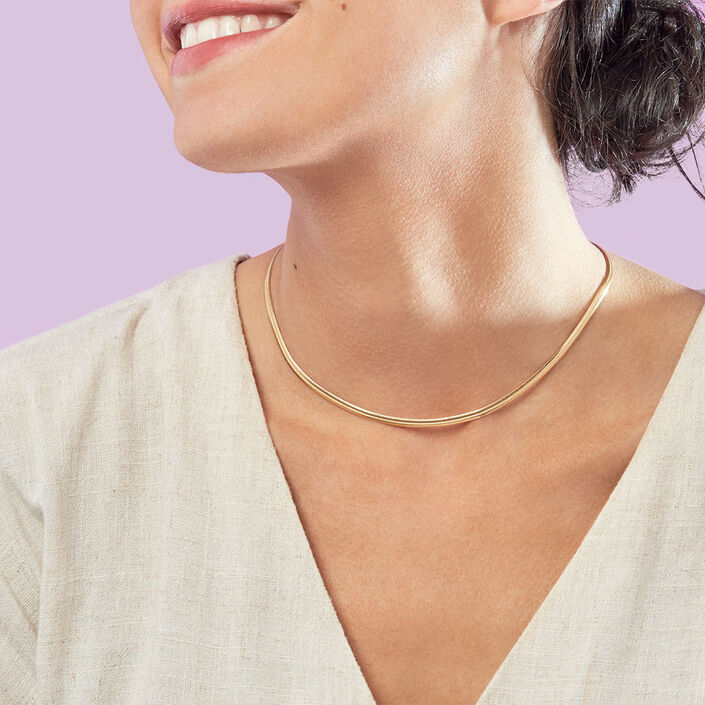 Collar corto EFFLEURE - Dorado - Collares  | Agatha