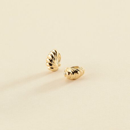 Pendientes de clip CLIP - Dorado - Pendientes  | Agatha