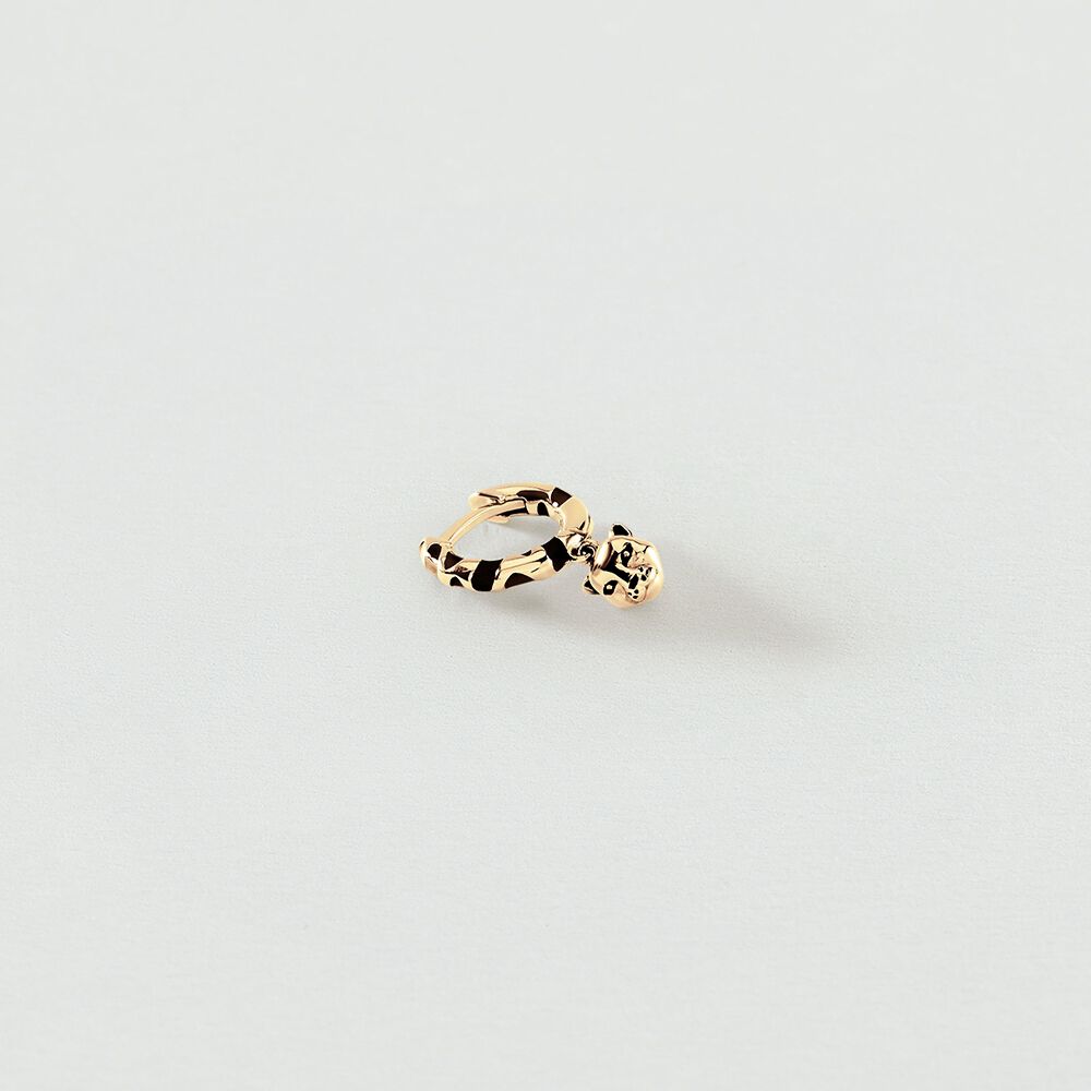 Piercing criolla LEOPARD - Negro / Oro - Piercings  | Agatha