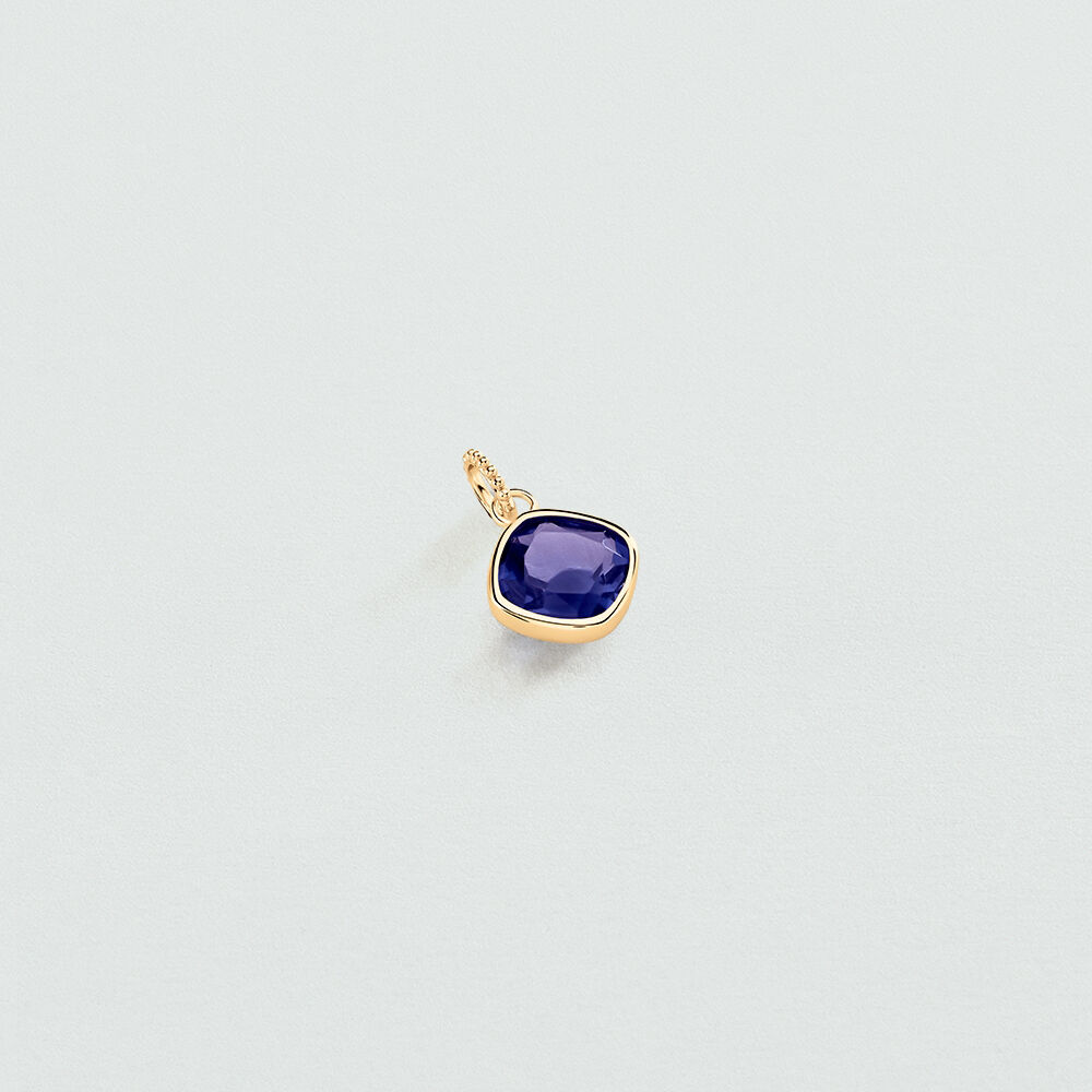 Colgante AMULETO DE LUZ - Azul / Oro - Colgante  | Agatha