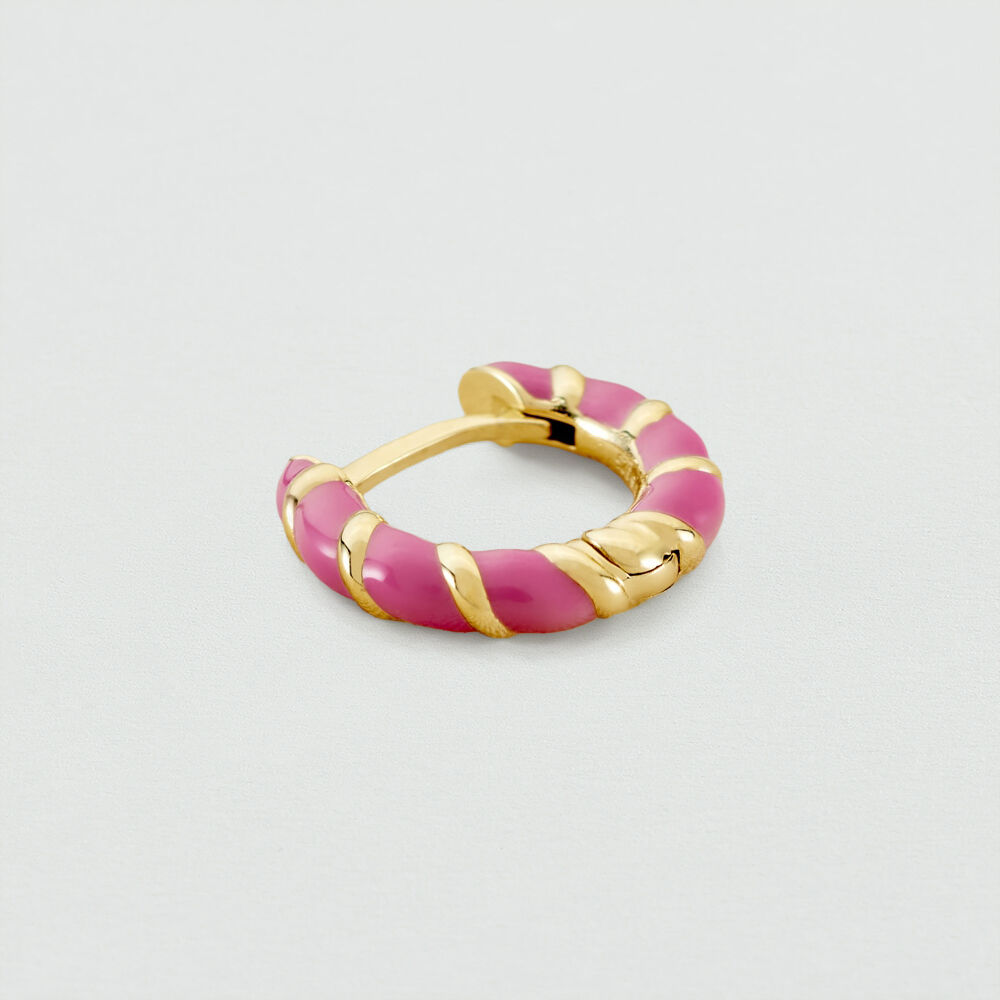 Piercing criolla MIX& MATCH - Rosa / Oro - Piercings  | Agatha