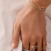 Anillo fino ATMA - Madre perla / Rosa - Anillos  | Agatha