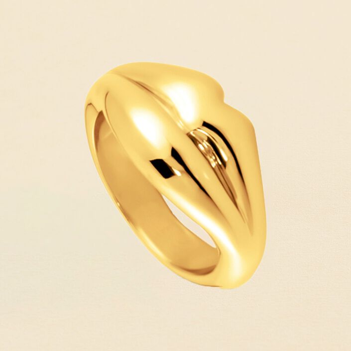 Anillo fino LEO - Dorado - Anillos  | Agatha