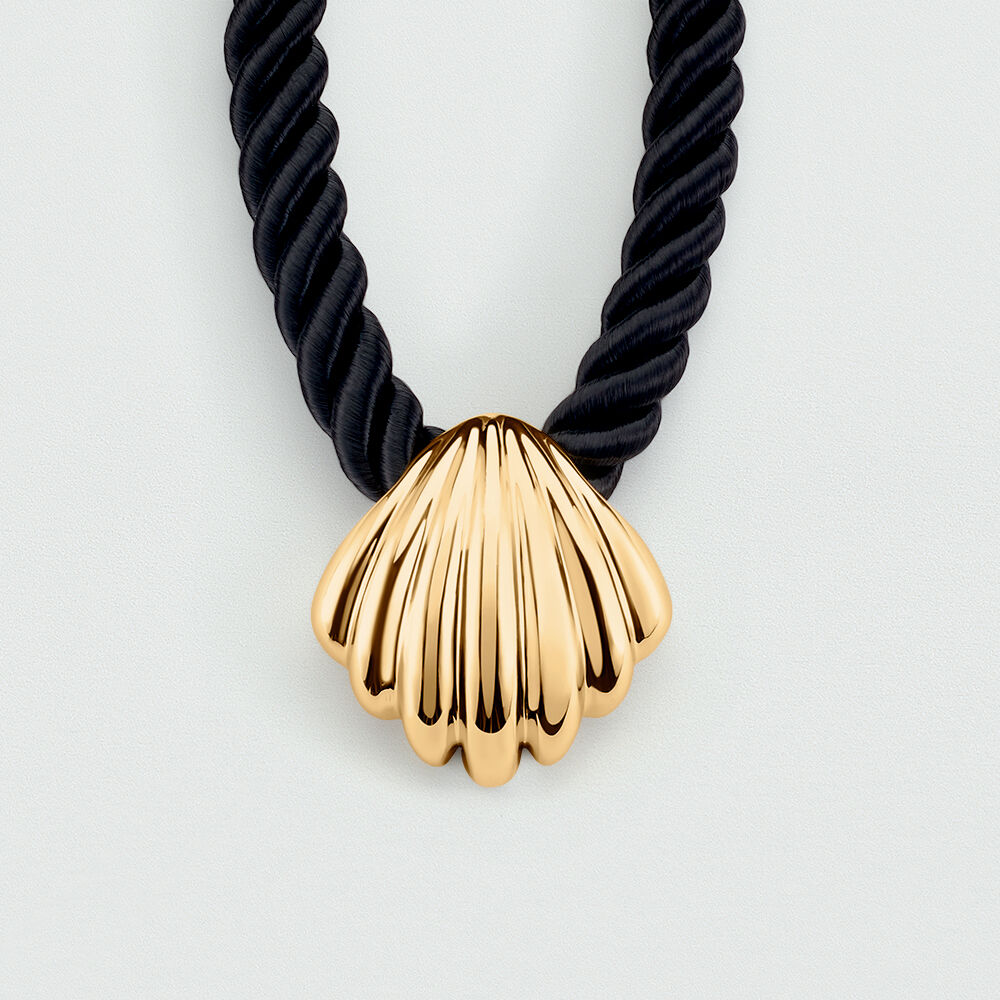 Collar corto N-13 - Negro / Oro - Collar corto  | Agatha