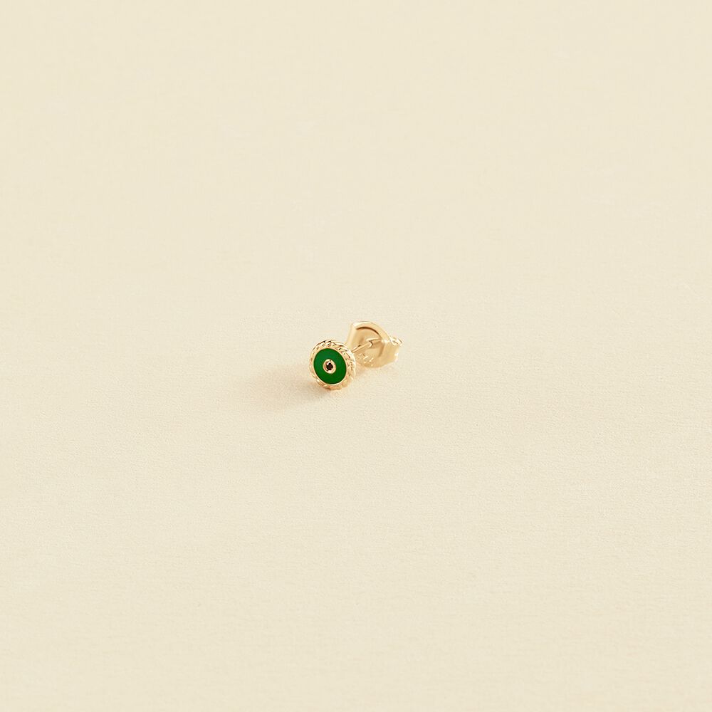 Piercing mini MIX& MATCH - Verde / Dorado - Piercings  | Agatha