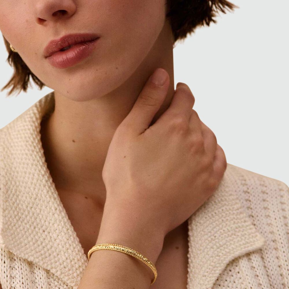 Pulsera r&iacute;gida TRESSE - Dorado - Pulsera r&iacute;gida  | Agatha