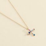 Collar corto LUCES - Multicolor / Oro - Collares  | Agatha