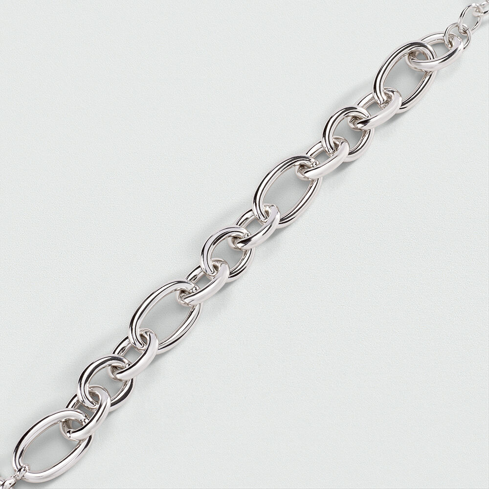 Pulsera de cadena LEA - Plateado - Pulsera de cadena  | Agatha