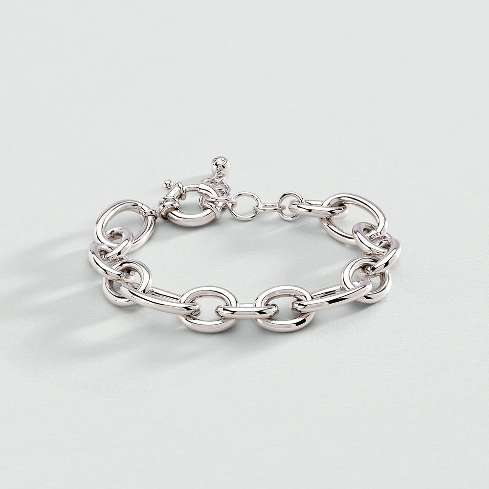 Pulsera de cadena LEA - Plateado - Pulsera de cadena  | Agatha