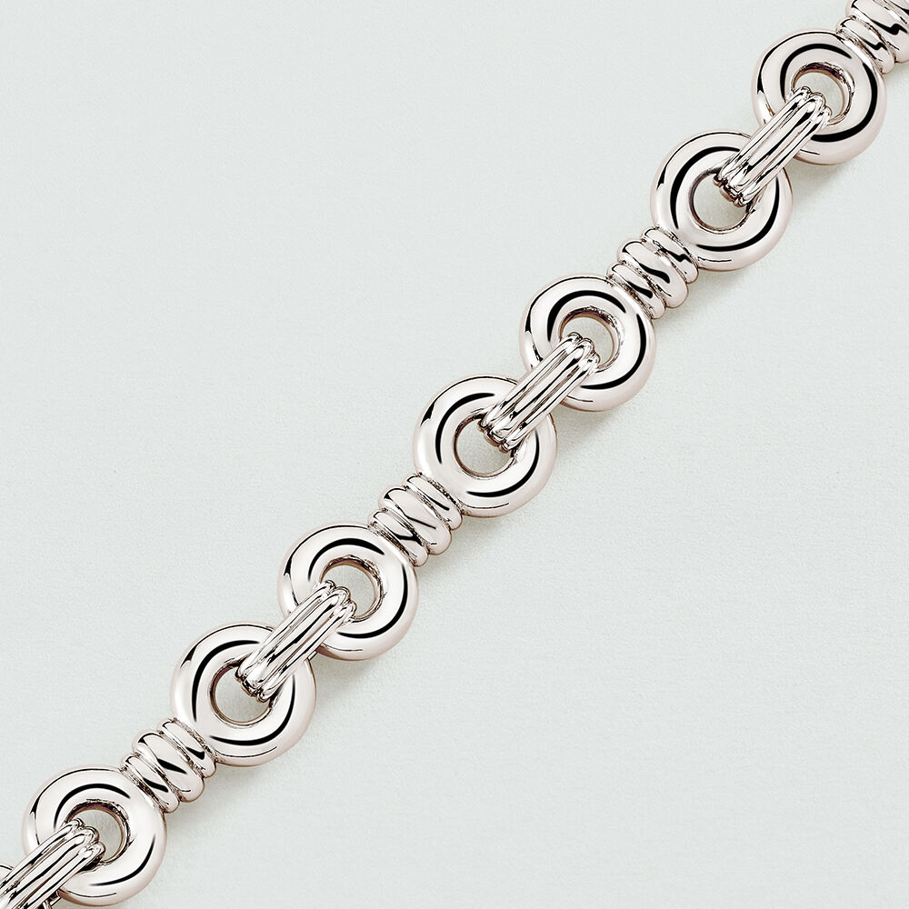 Pulsera de cadena 1974 - Plateado - Sin piedra  | Agatha