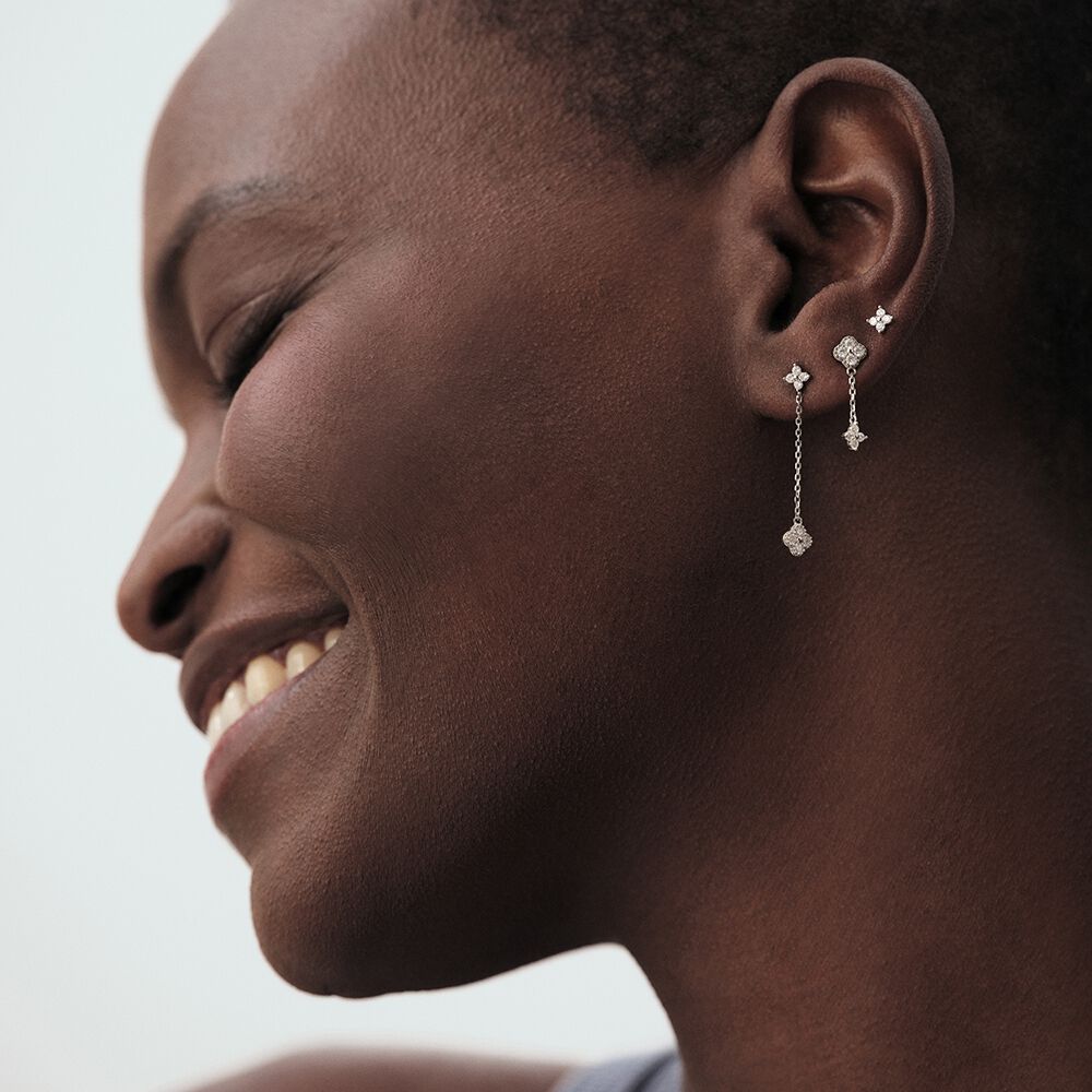 Piercing mini BELOVED - Cristal / Plateado - Piercings  | Agatha