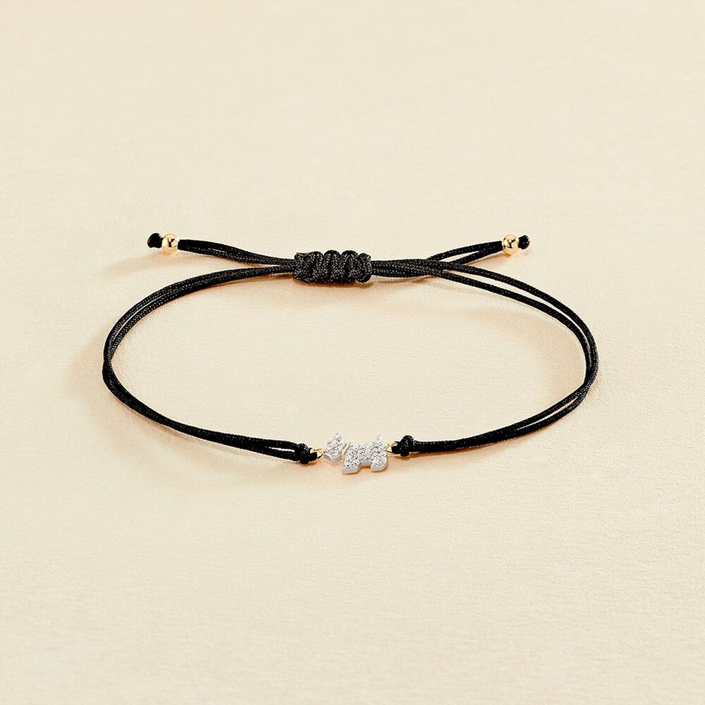 Pulsera con cordón MASCOTTE - Plata / Oro - Pulseras  | Agatha