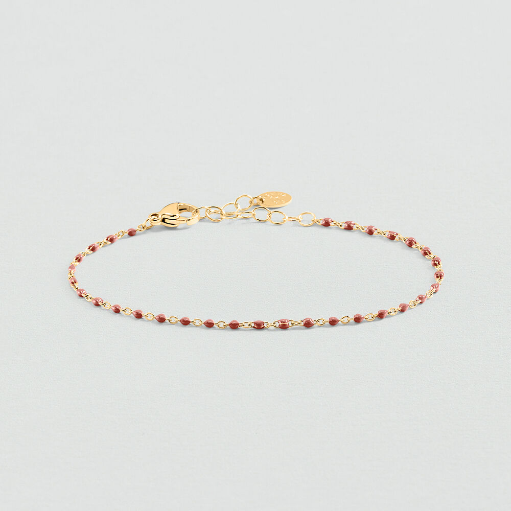 Tobillera SMARTY - Coral / Oro - Tobillera  | Agatha
