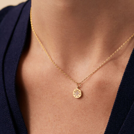 Collar corto GOLDEN - Cristal / Dorado - Collares  | Agatha