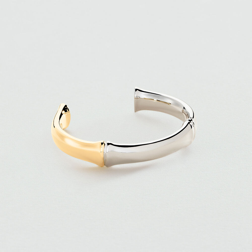 Pulsera r&iacute;gida BAMBOO - Plateado / Dorado - Pulsera r&iacute;gida  | Agatha