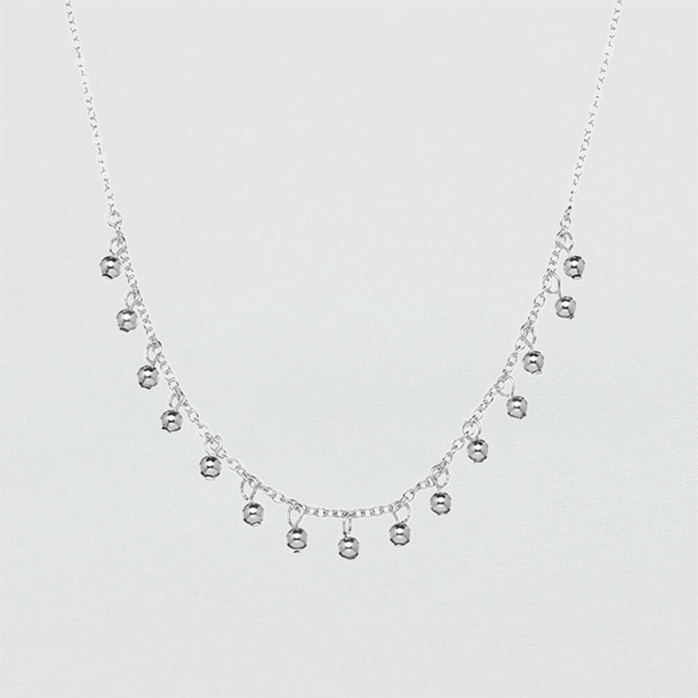 Collar corto BOLAS - Plata - Collar corto  | Agatha