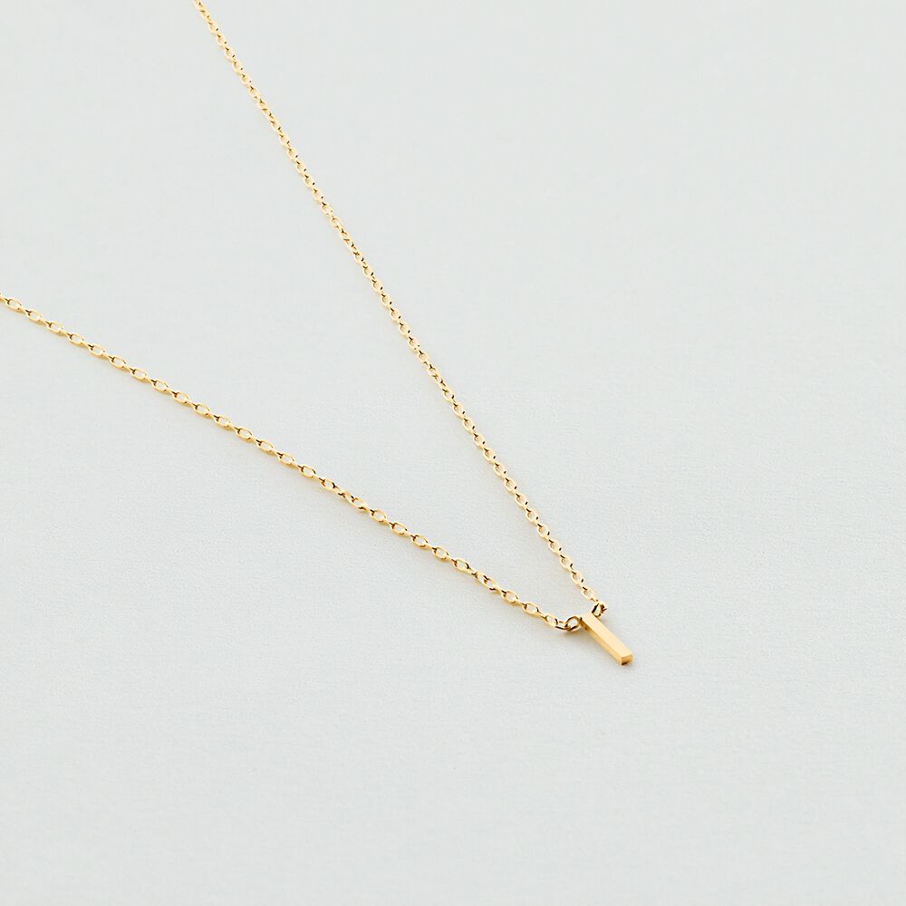 Collar corto ABC - Dorado - Collar corto  | Agatha