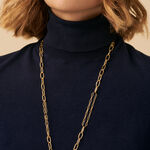 Collar largo BRIGITTE - Marfil / Oro - Collares  | Agatha