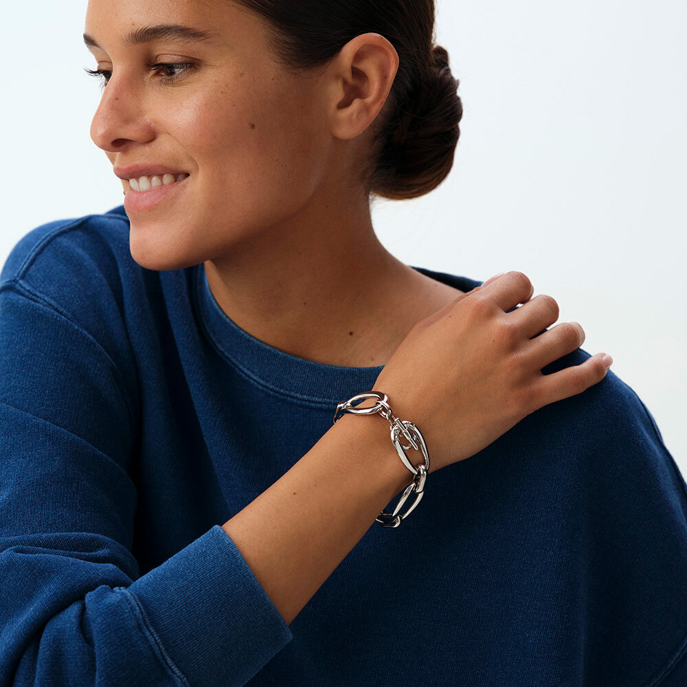 Pulsera de cadena ABBESSES - Plateado - Pulsera de cadena  | Agatha