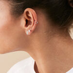 Piercing mini GRAINETTI - Cristal / Plateado - Piercings  | Agatha