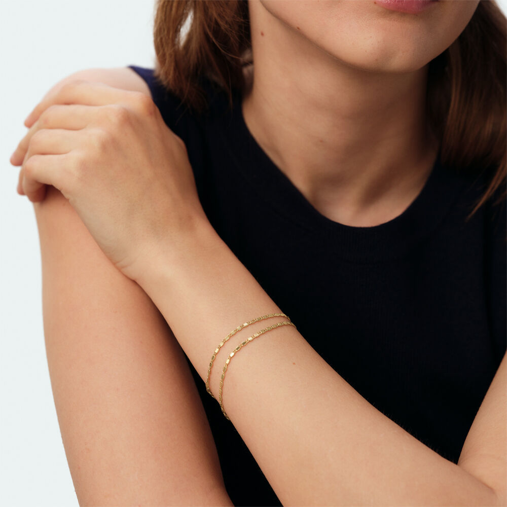 Pulsera de cadena JUSSIEU - Dorado - Pulsera de cadena  | Agatha