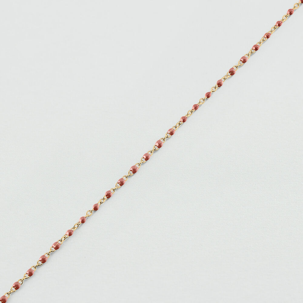 Pulsera de cadena SMARTY - Coral / Oro - Pulsera de cadena  | Agatha