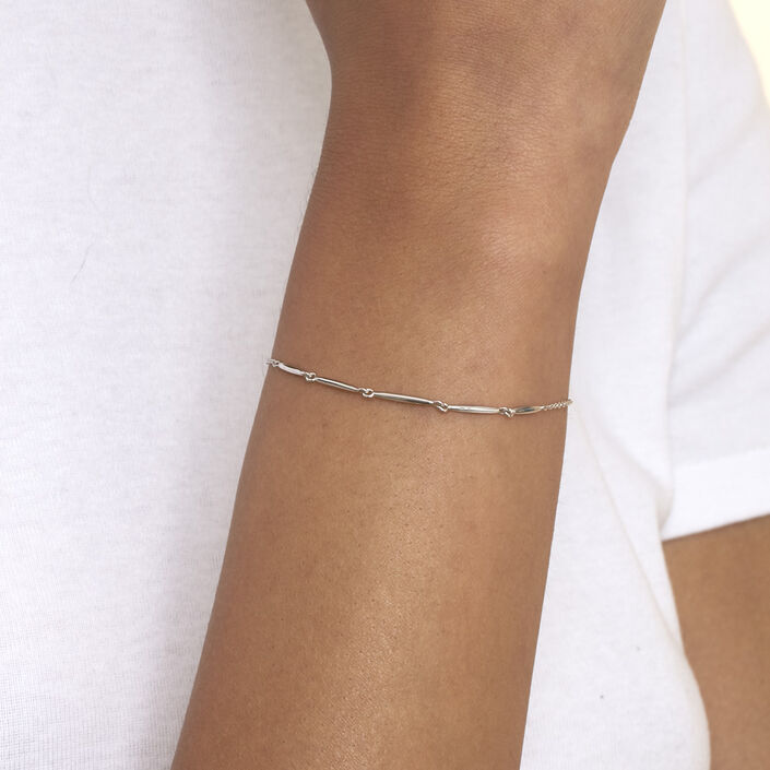 Pulsera de cadena RADIEUX - Plata - Pulseras  | Agatha