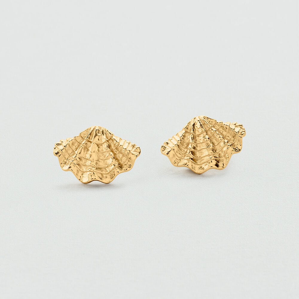 Pendientes largos CALYPSO - Dorado - Pendientes largos  | Agatha