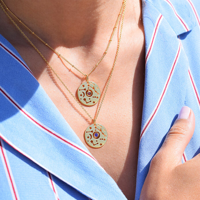 Colgante BIRTH - Garnet - Joyas  | Agatha