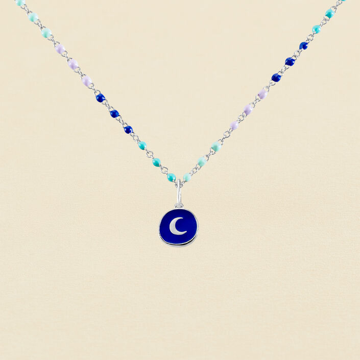Collar corto SMARTY - Azul / Azul - Collares  | Agatha