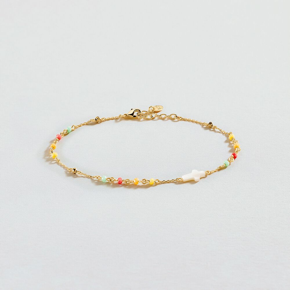 Tobillera SUNSET - Multicolor / Oro - Tobillera  | Agatha