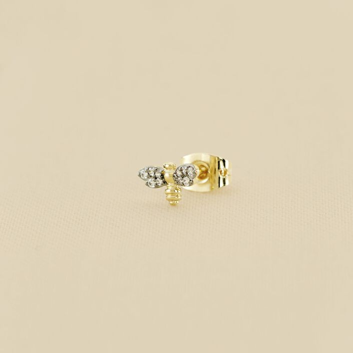 Piercing mini TINY - Oro / Gris - Piercings  | Agatha
