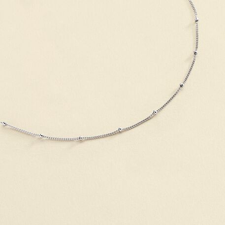 Cadena BALLSHOT - Plata - Collares  | Agatha