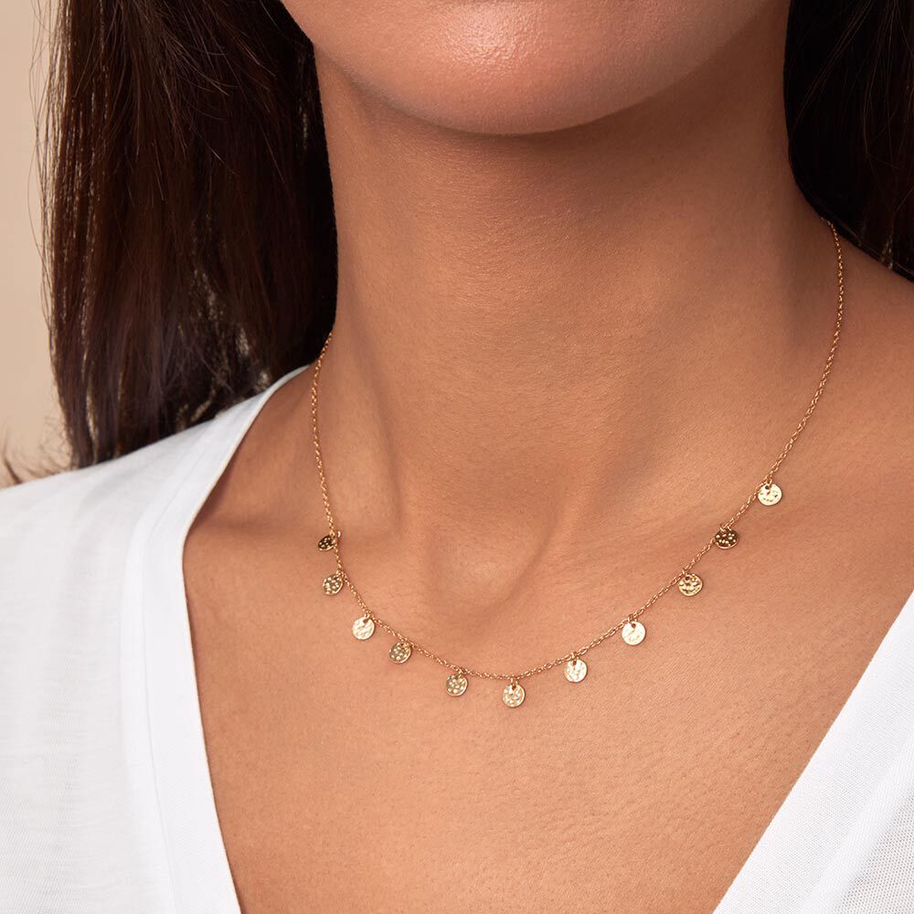 Collar corto PLAQUITA - Dorado - Collar corto  | Agatha