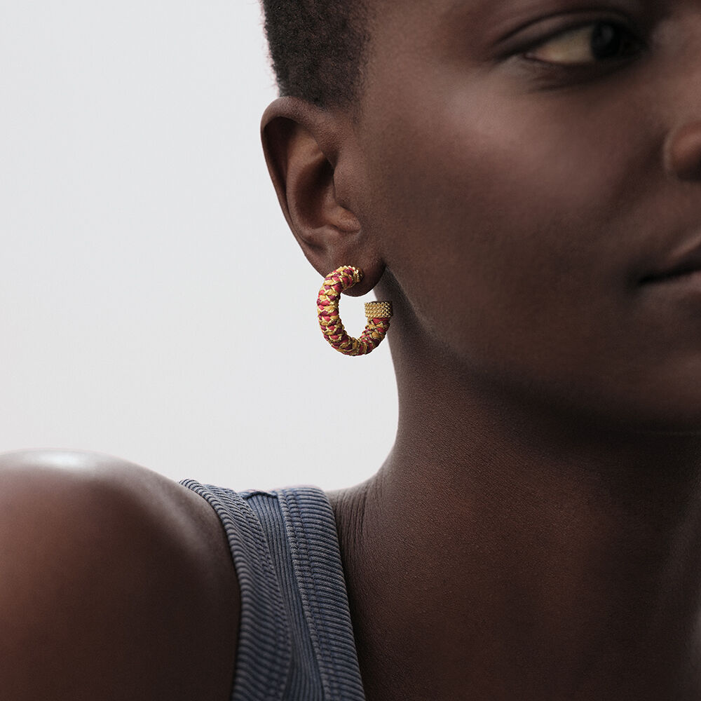 Criollas RAFIA - Rojo / Oro - Criollas  | Agatha